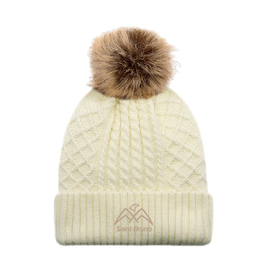 Tuque avec rebord femme