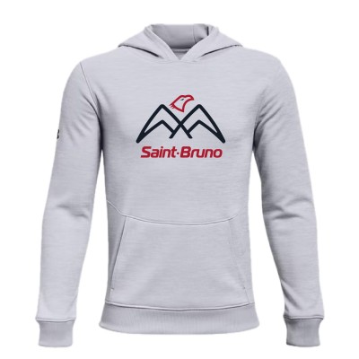 UA Chandail à capuchon gris enfant