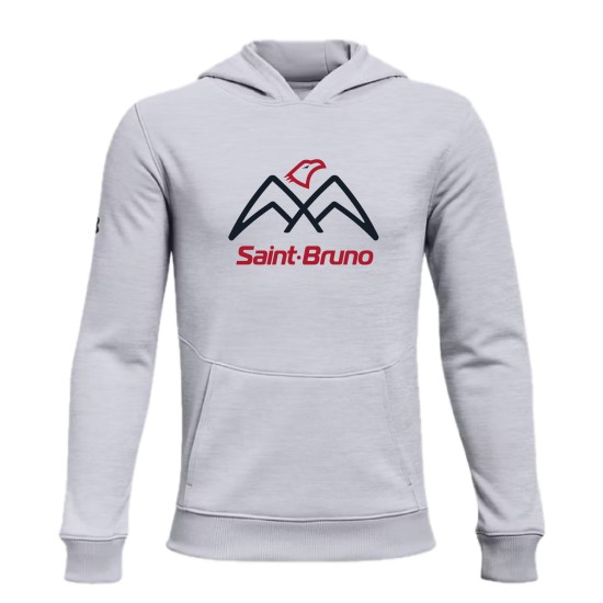 UA Chandail à capuchon gris enfant