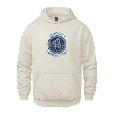 Vintage - Chandail à capuchon Ivoire enfant